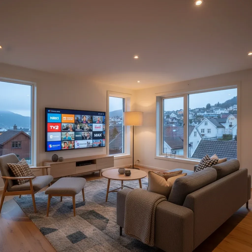 IPTV i Bergen med norske kanaler, sport og film