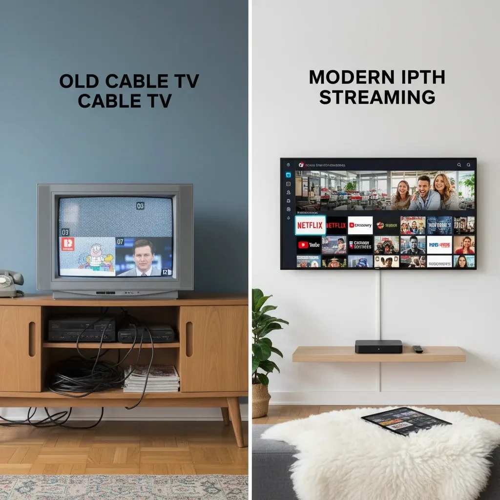 Norsk IPTV sammenlignet med kabel-TV for pris, sport og norske kanaler