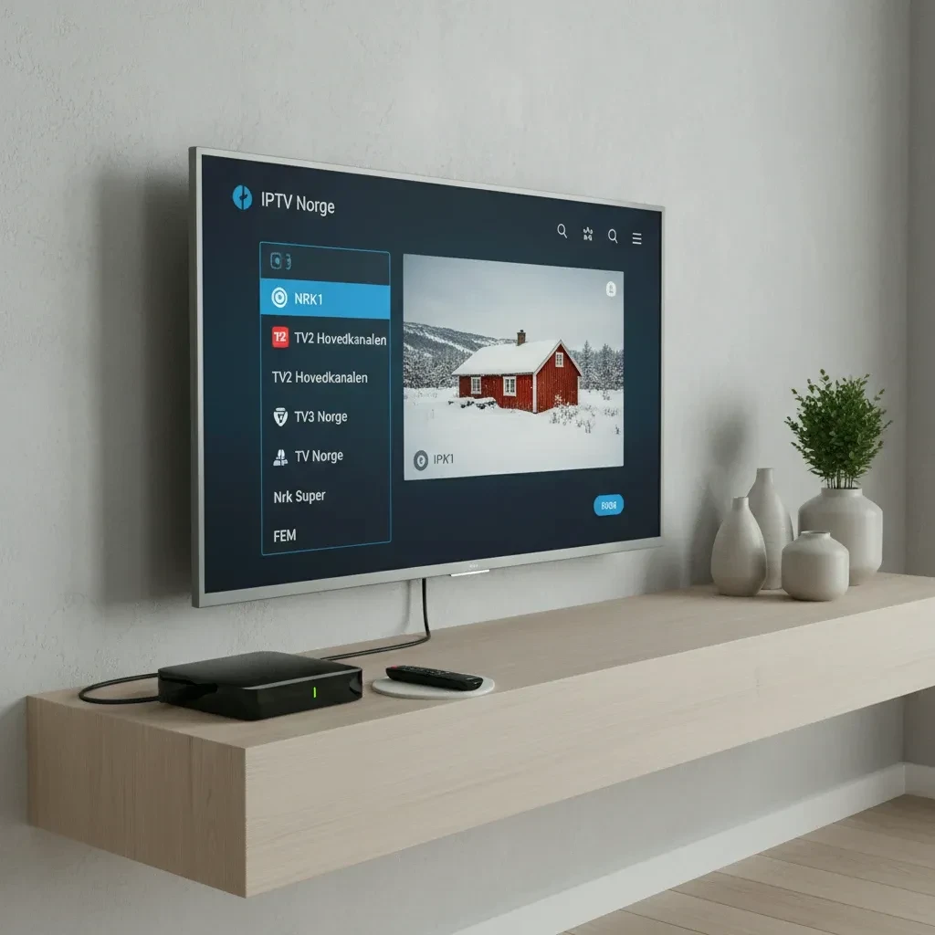 IPTV på android-boks i Norge med TiviMate og IPTV Smarters Pro