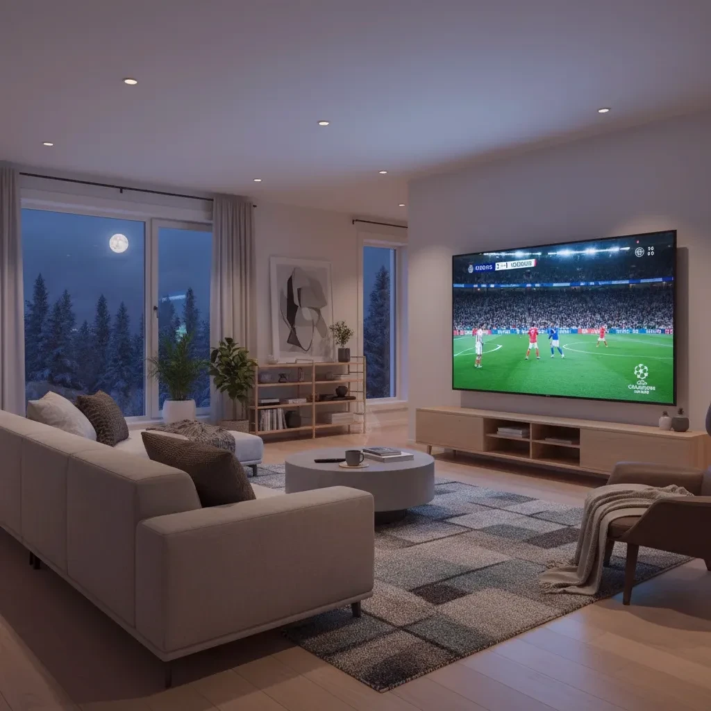 Champions League på IPTV i Norge med norske sportskanaler