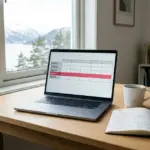 Sammenligning av tv pakker pris norge på skjerm med notater og mobil